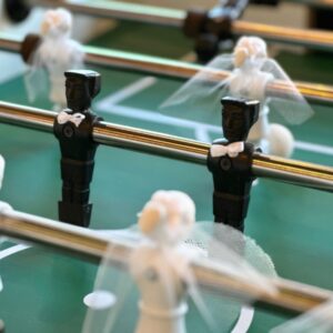 Tischkicker Wedding-Edition – Bild 2
